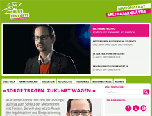 Tablet Screenshot of m.balthasar-glaettli.ch